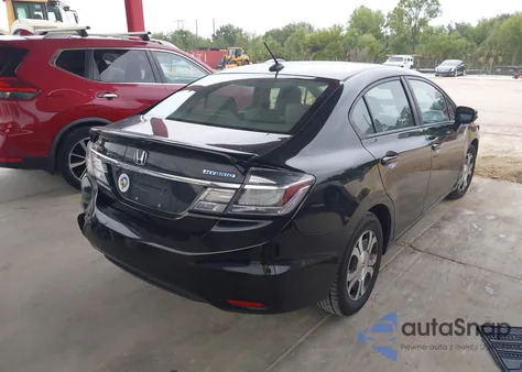 2013 Honda Civic Hybrid из США, поврежденный, VIN 19XFB4F24DE202843